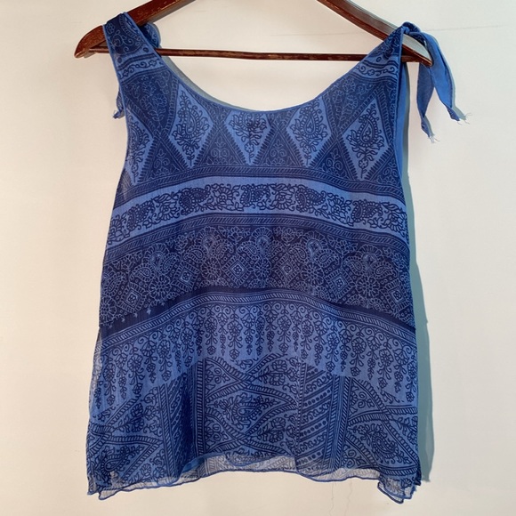 Converse - multi blue tank top. Size XL - Picture 2 of 8
